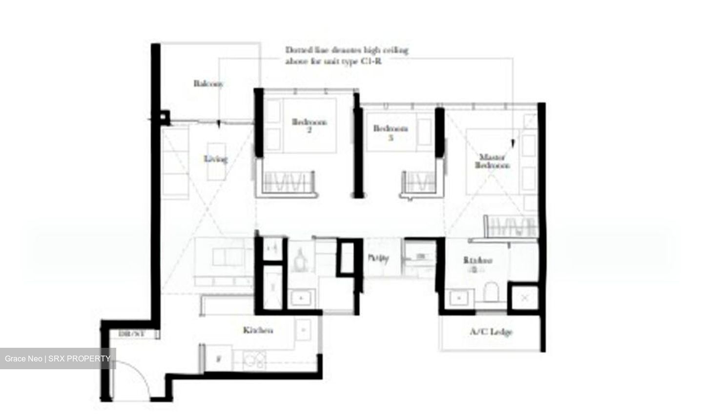 The Garden Residences (D19), Apartment #537894291